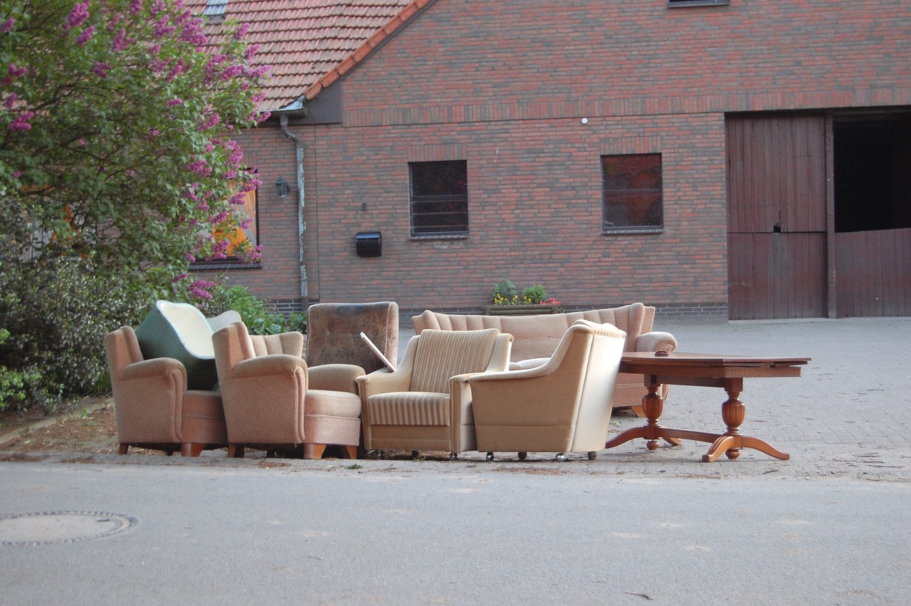 bulky waste sofa furniture free photo