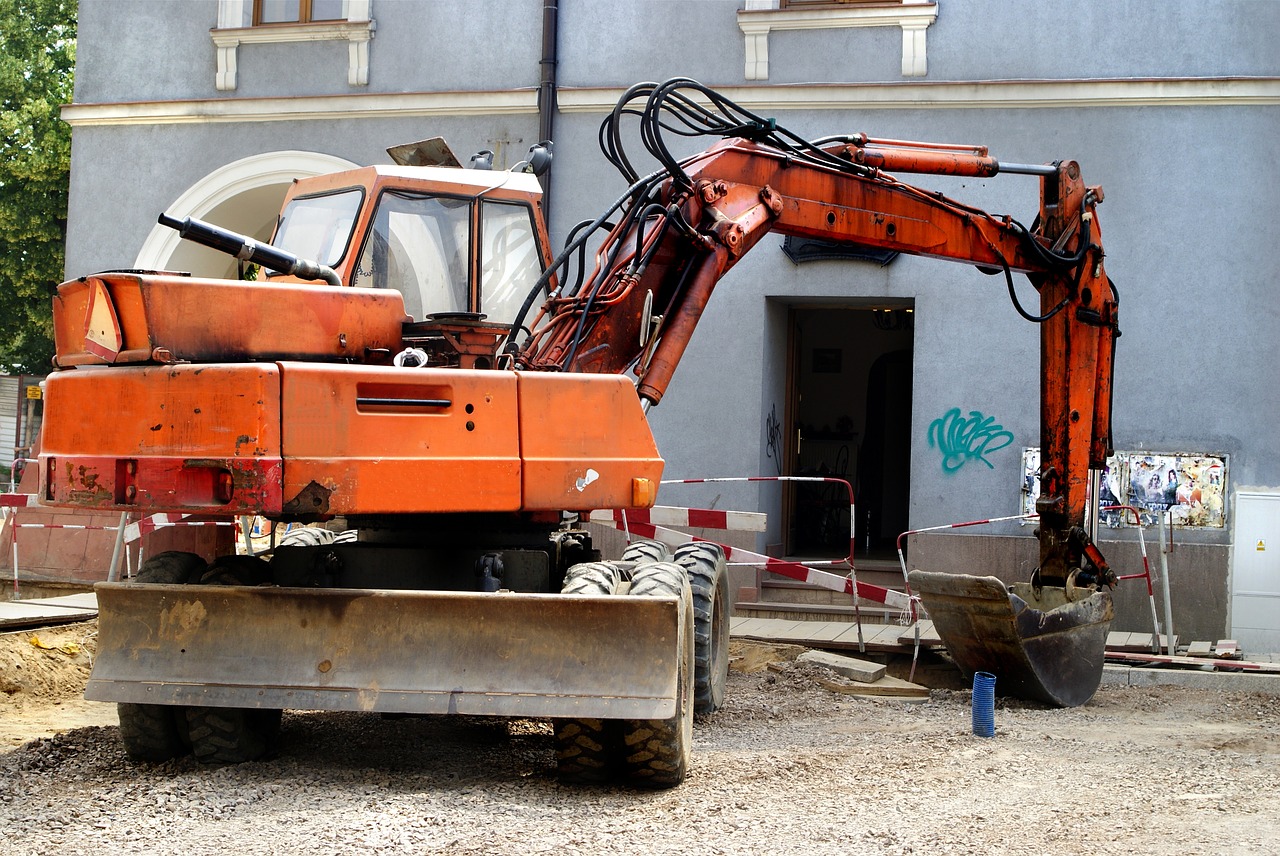 bulldozer excavator mechanical free photo