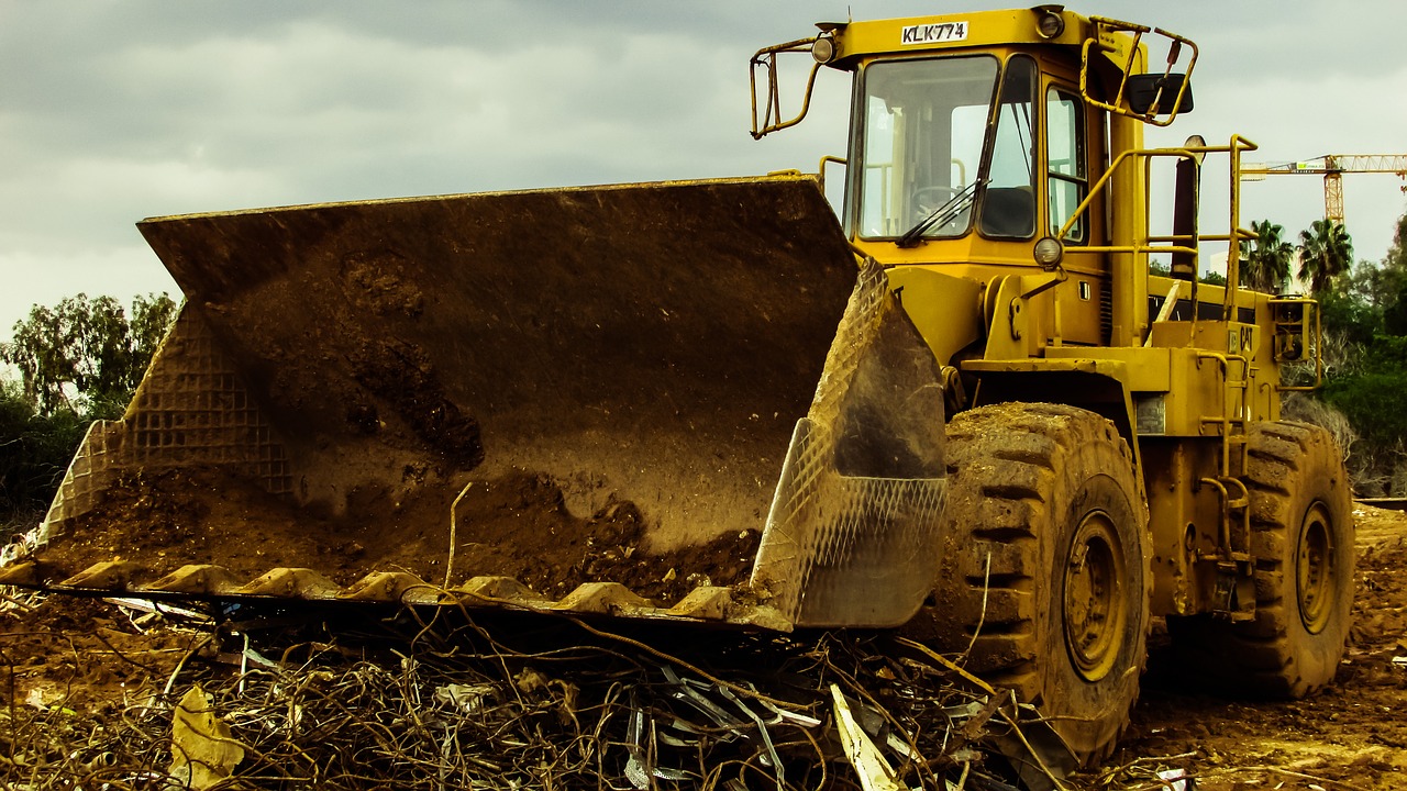 bulldozer heavy machine equipment free photo