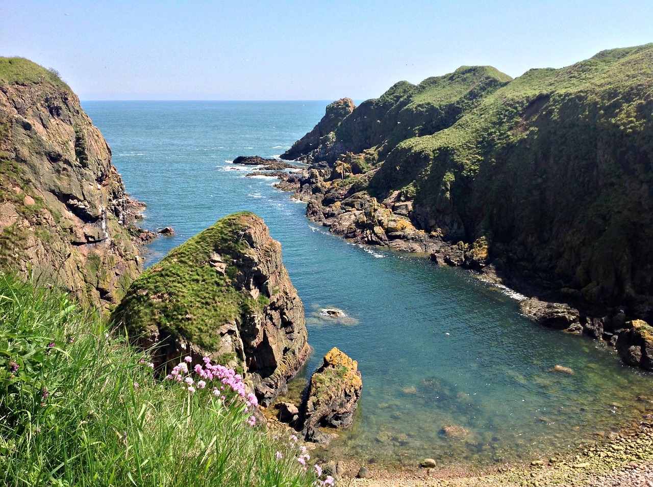 Bullers of buchan,aberdeenshire,aberdeen,scotland,landscape - free ...