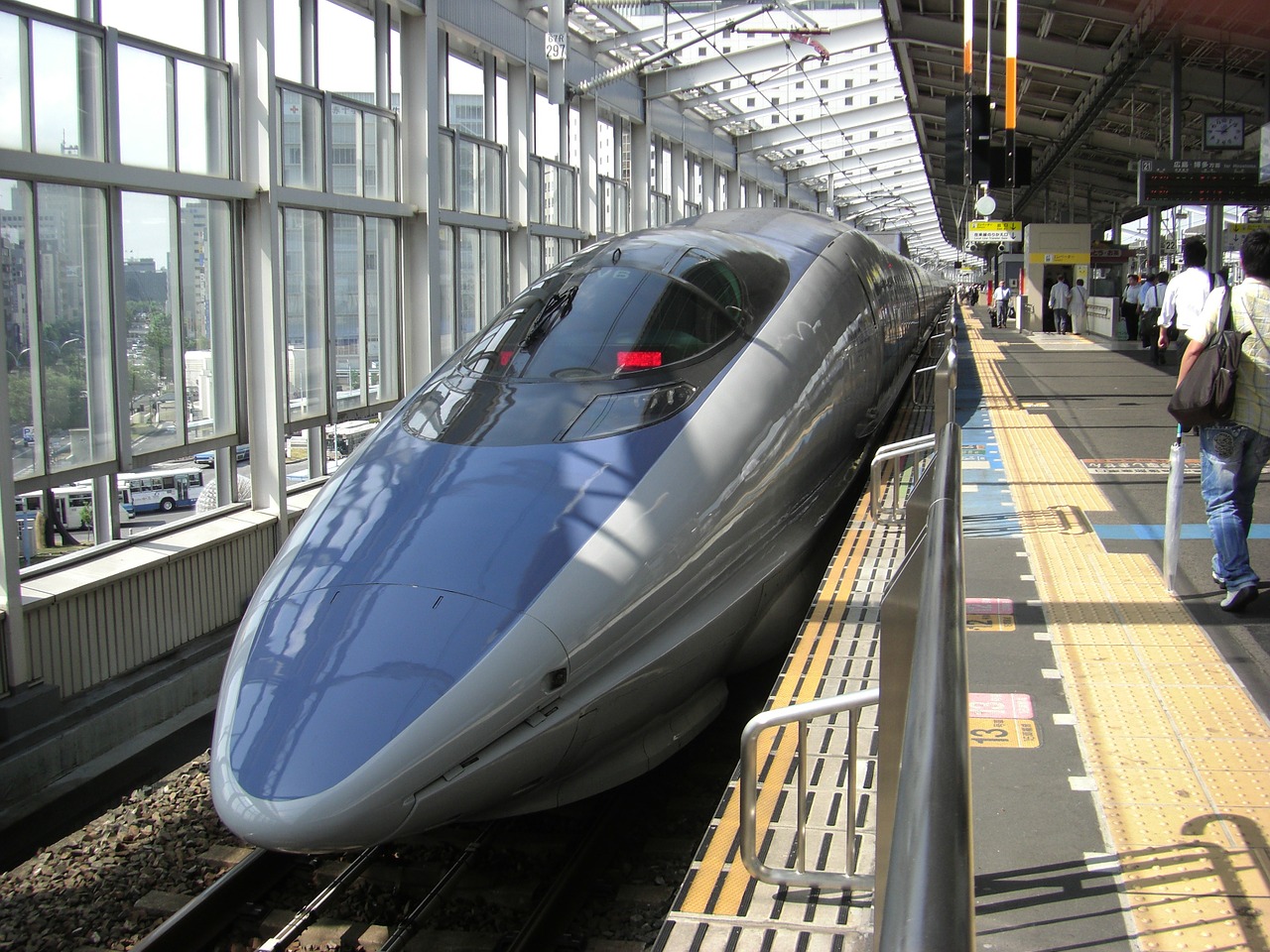 bullet train train nozomi free photo