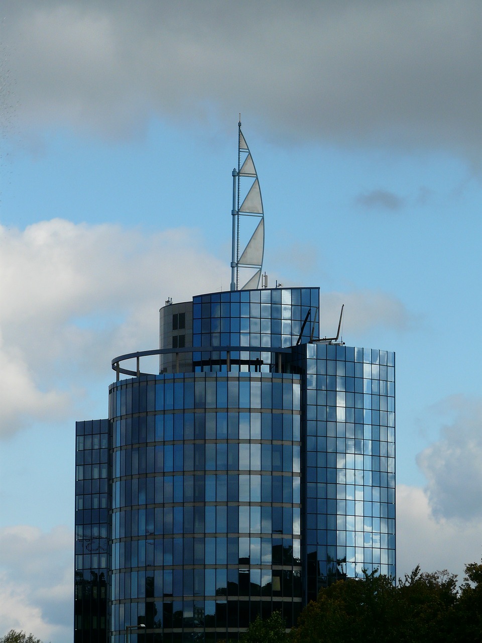 bülow tower skyscraper stuttgart free photo