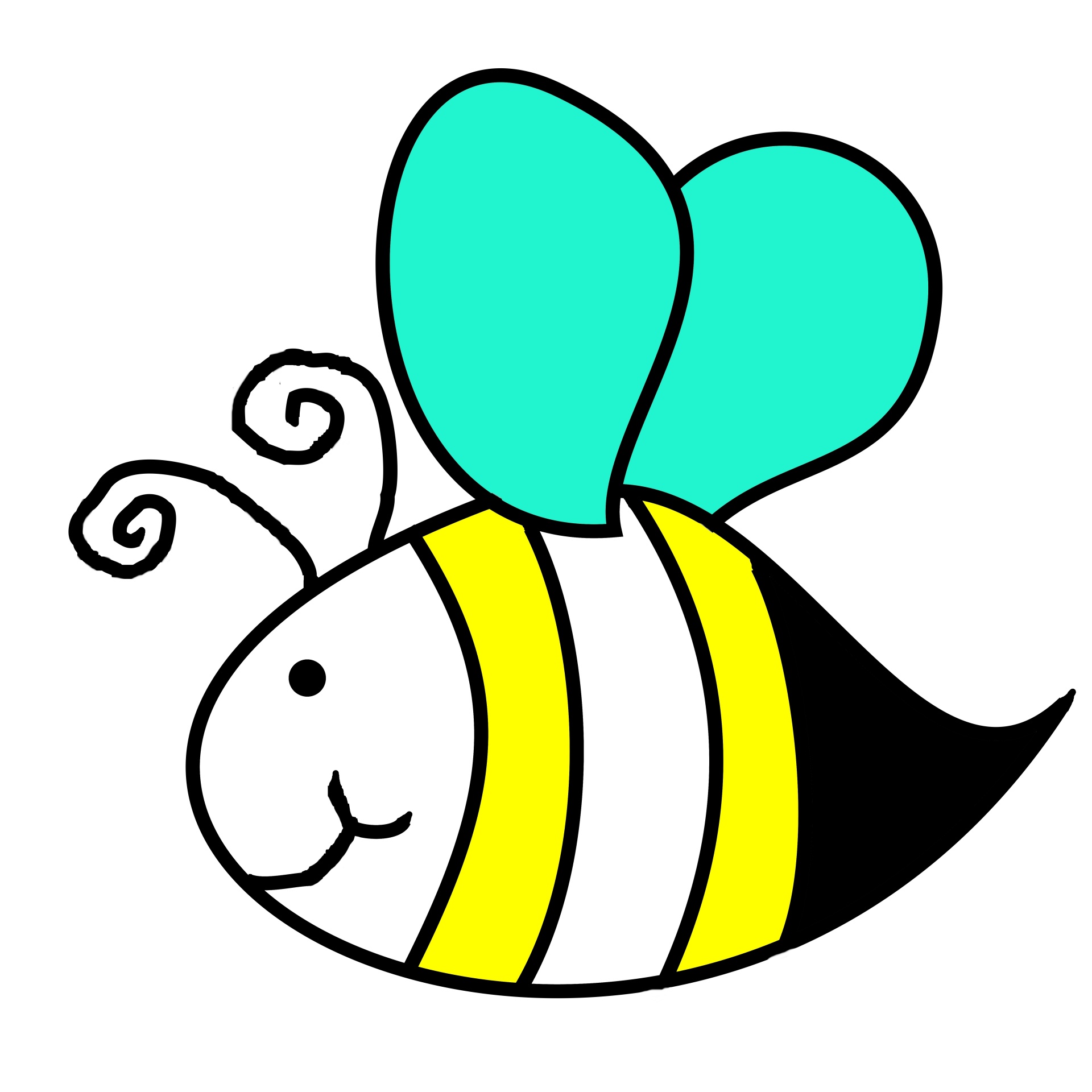 bee honey drawing free photo