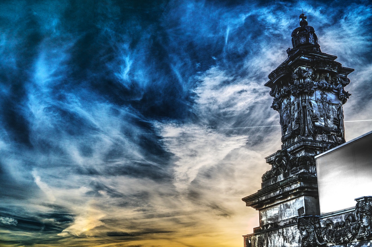 bundestag sky architecture free photo