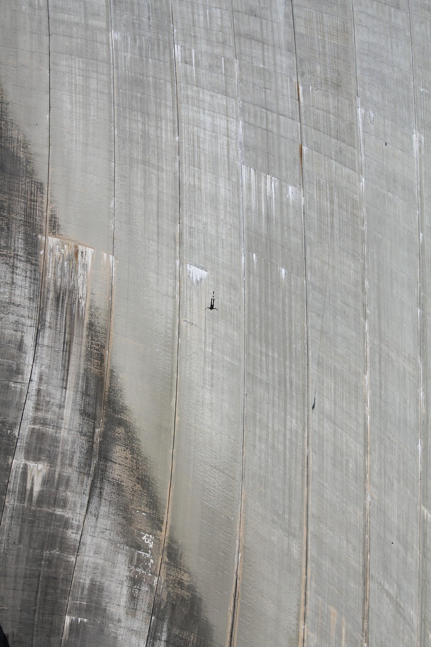 bungee jumping dam verzasca free photo