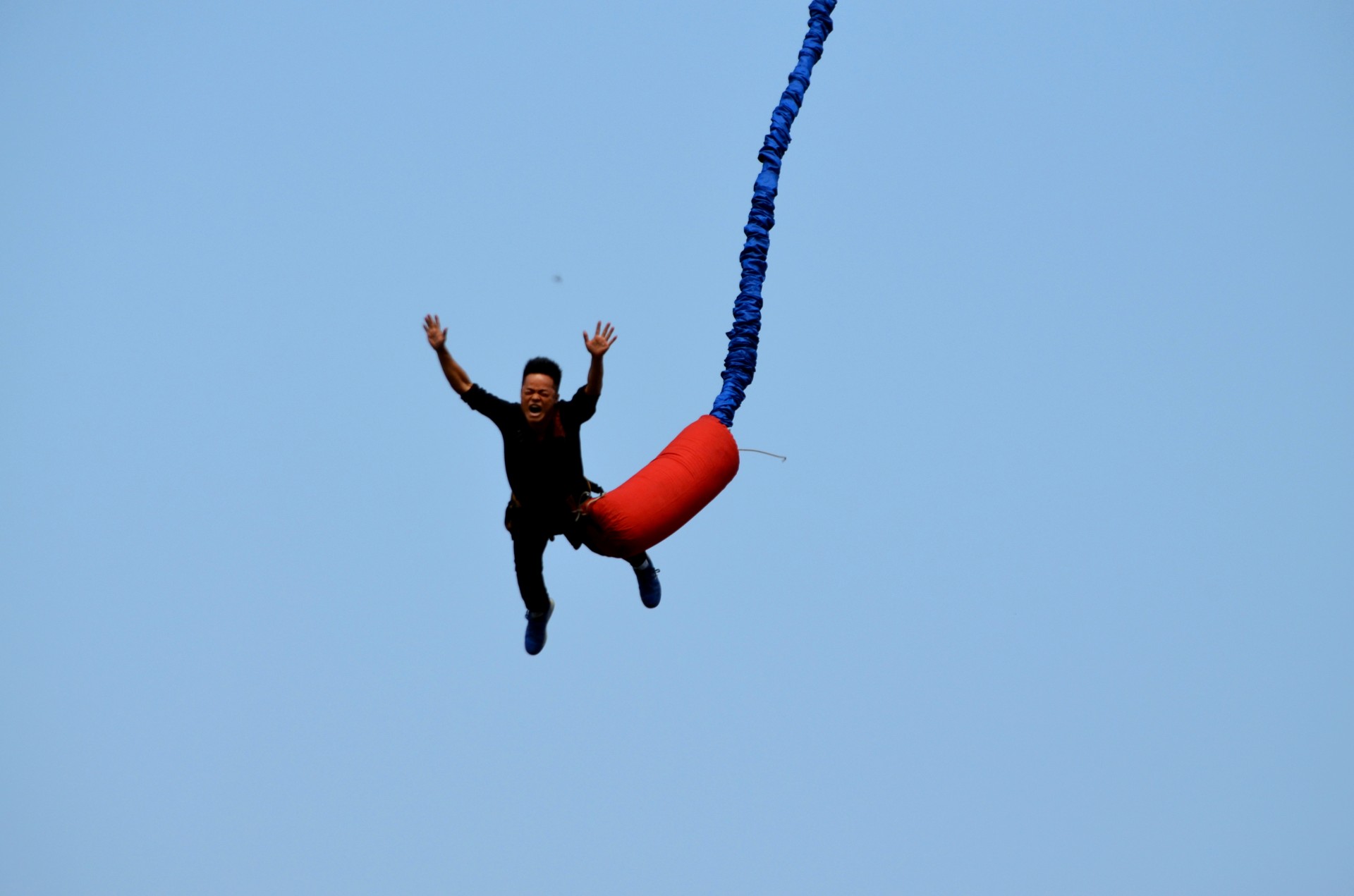 sports bungee bungee jumping free photo
