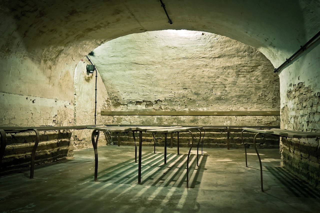 bunker air-raid shelter world war free photo