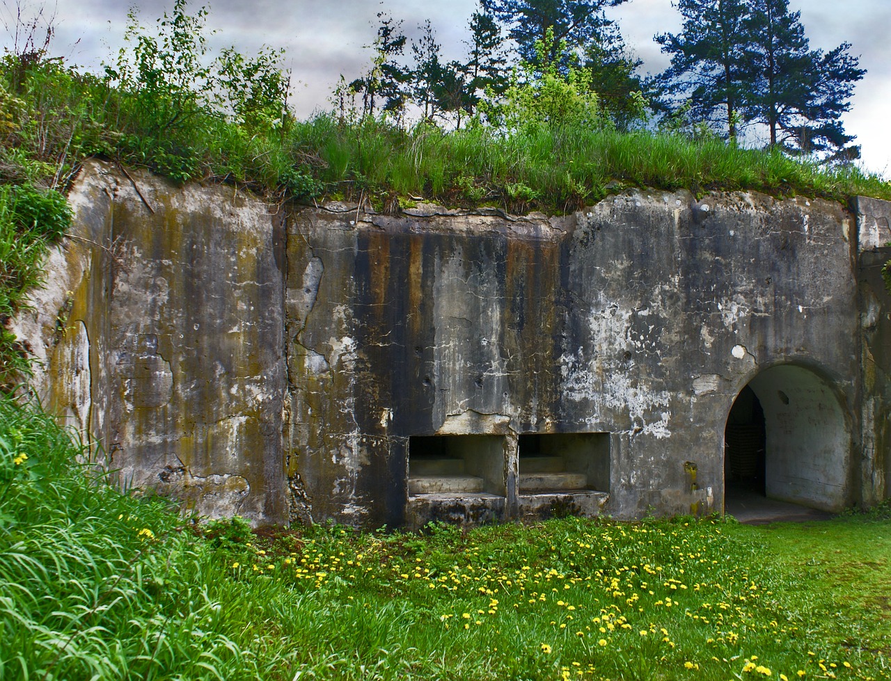 bunker fortress defense free photo
