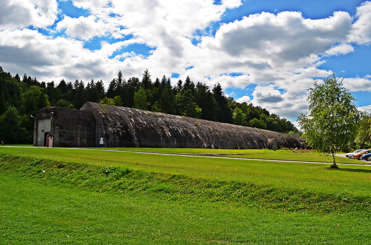 bunker building shelter free photo