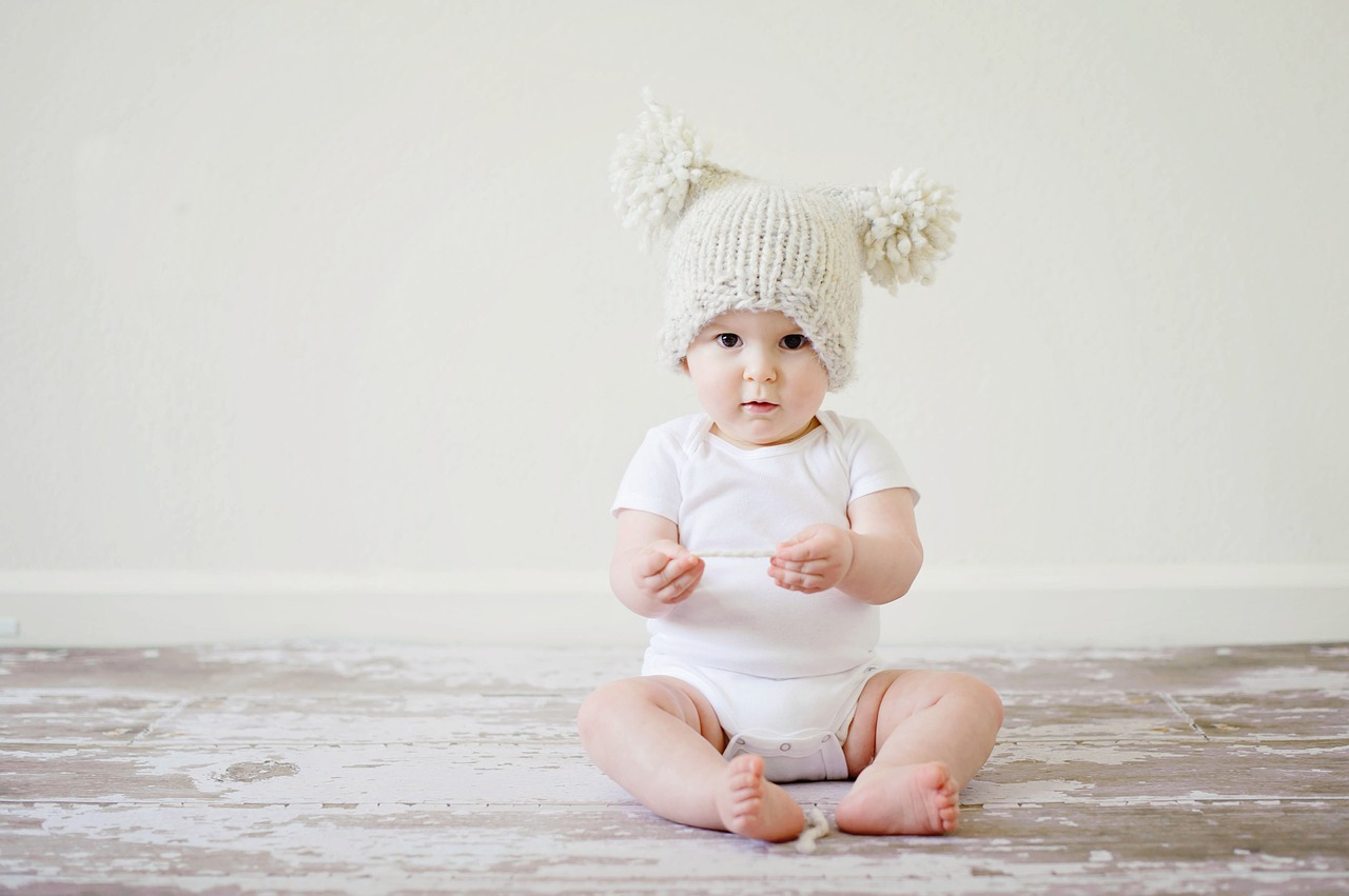 bunny hat cute knitted free photo