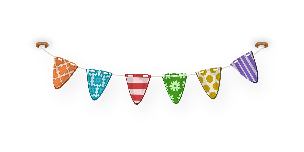 bunting flags celebration free photo