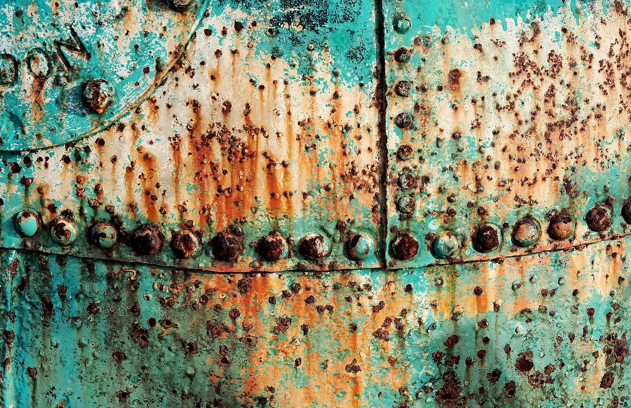buoy corroded rusty free photo