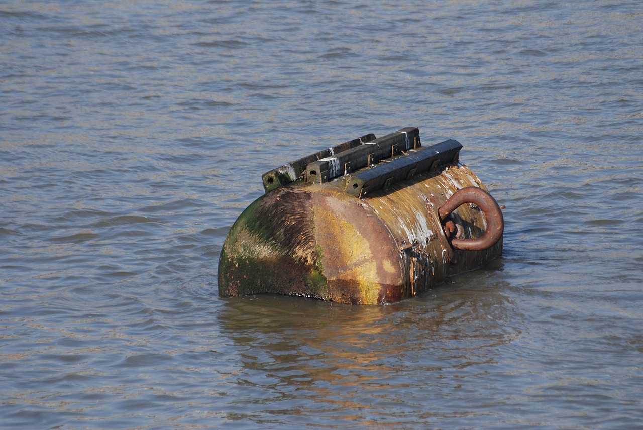 buoy floating mooring river free photo
