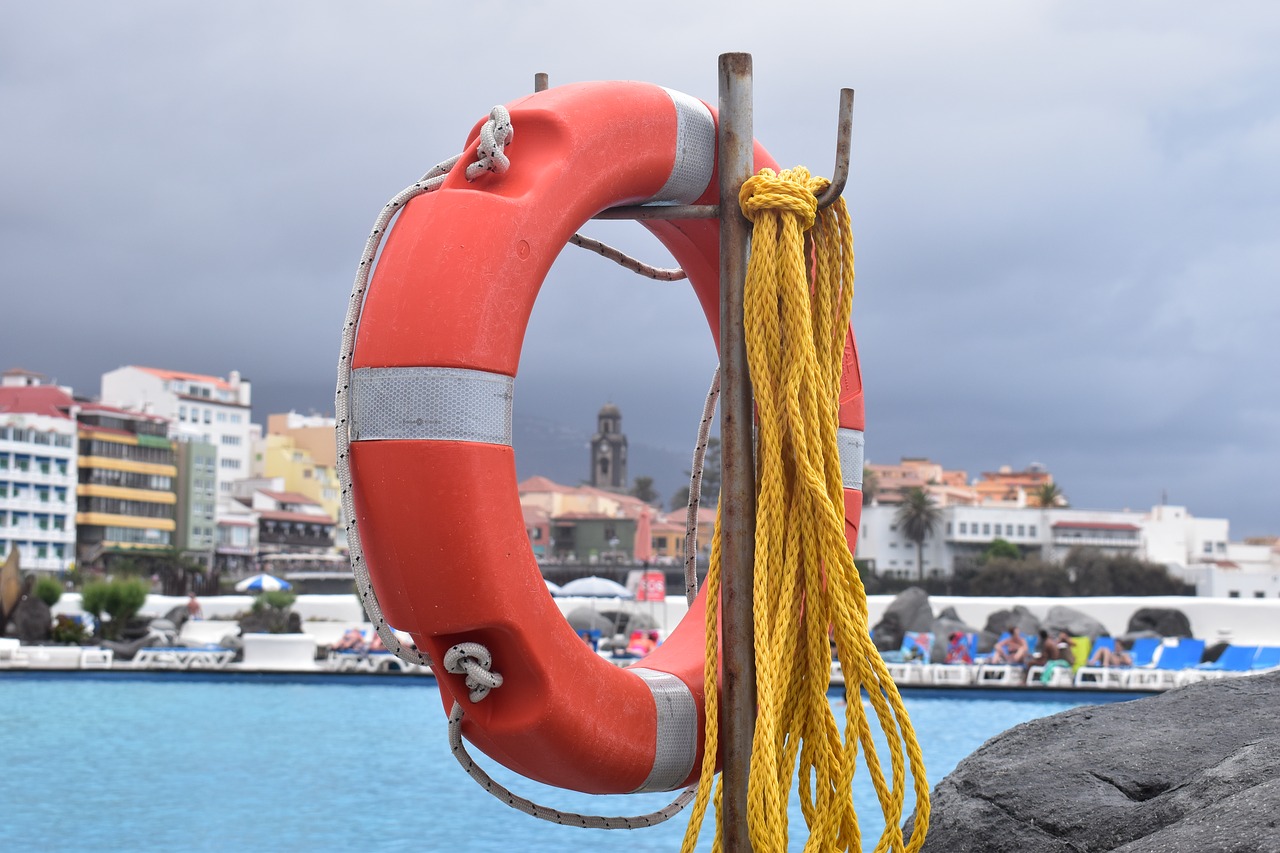 buoy  canary  sea free photo