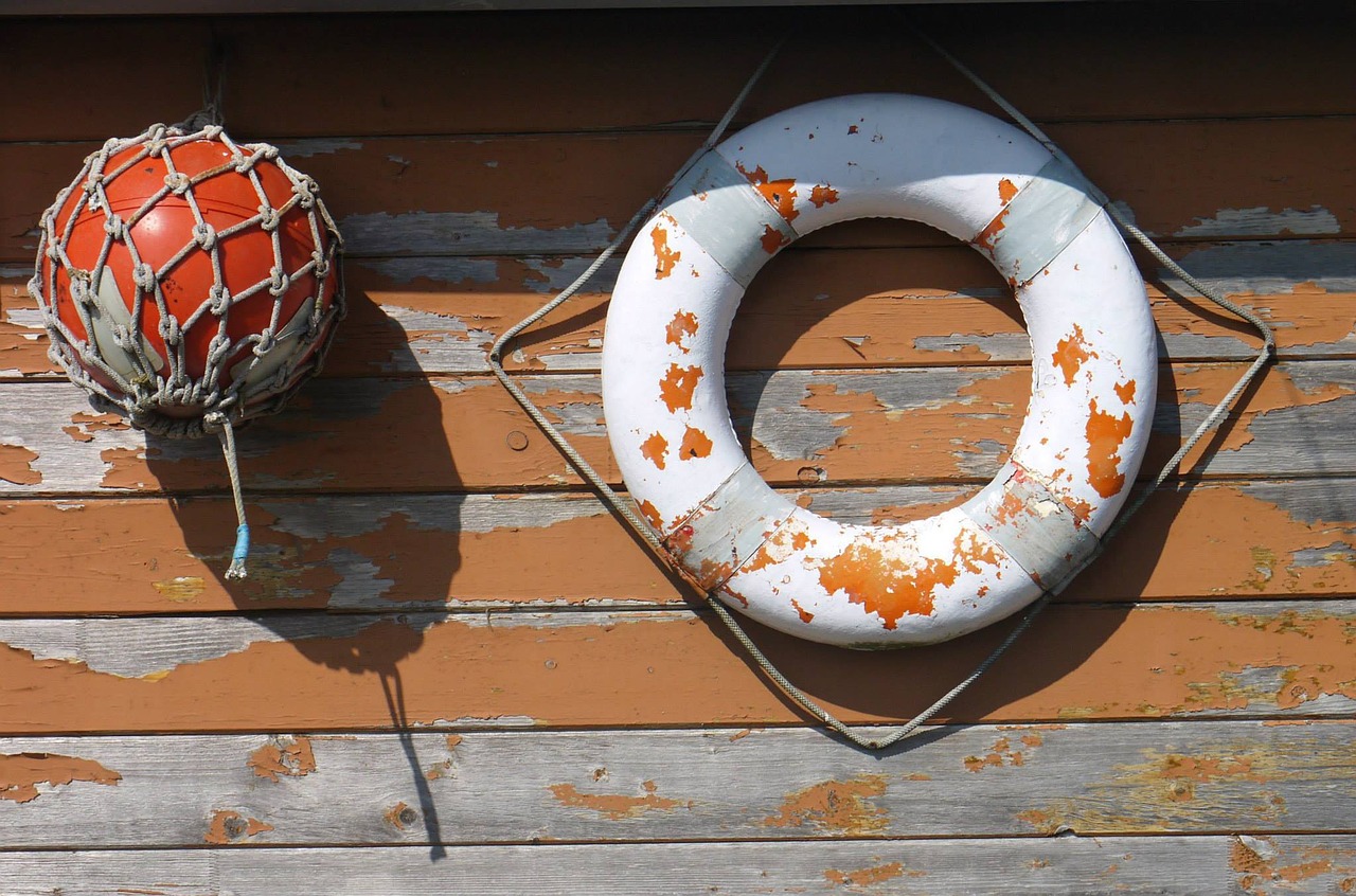 buoy seaside holiday free photo