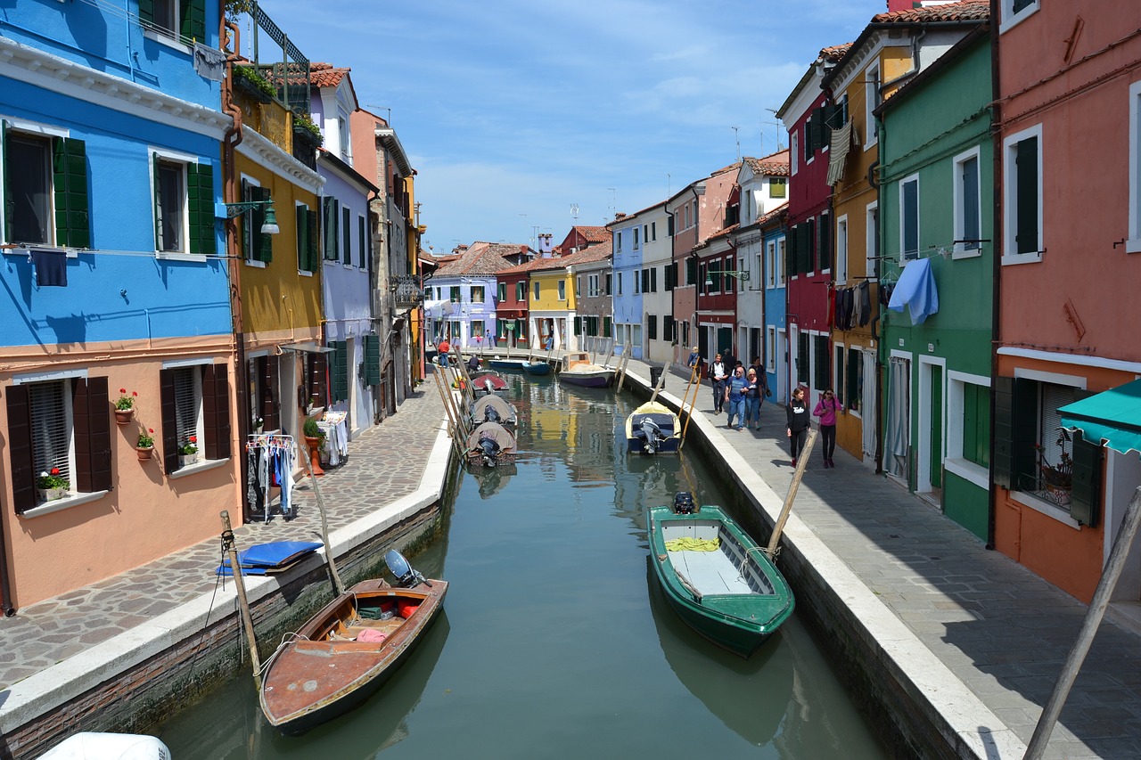 burano venice italy free photo