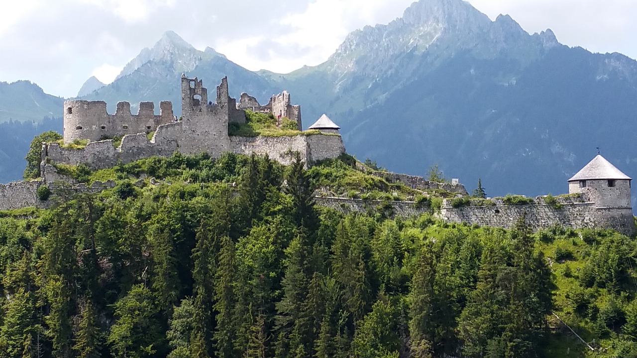 burg ehrenberg  ruin  castle free photo