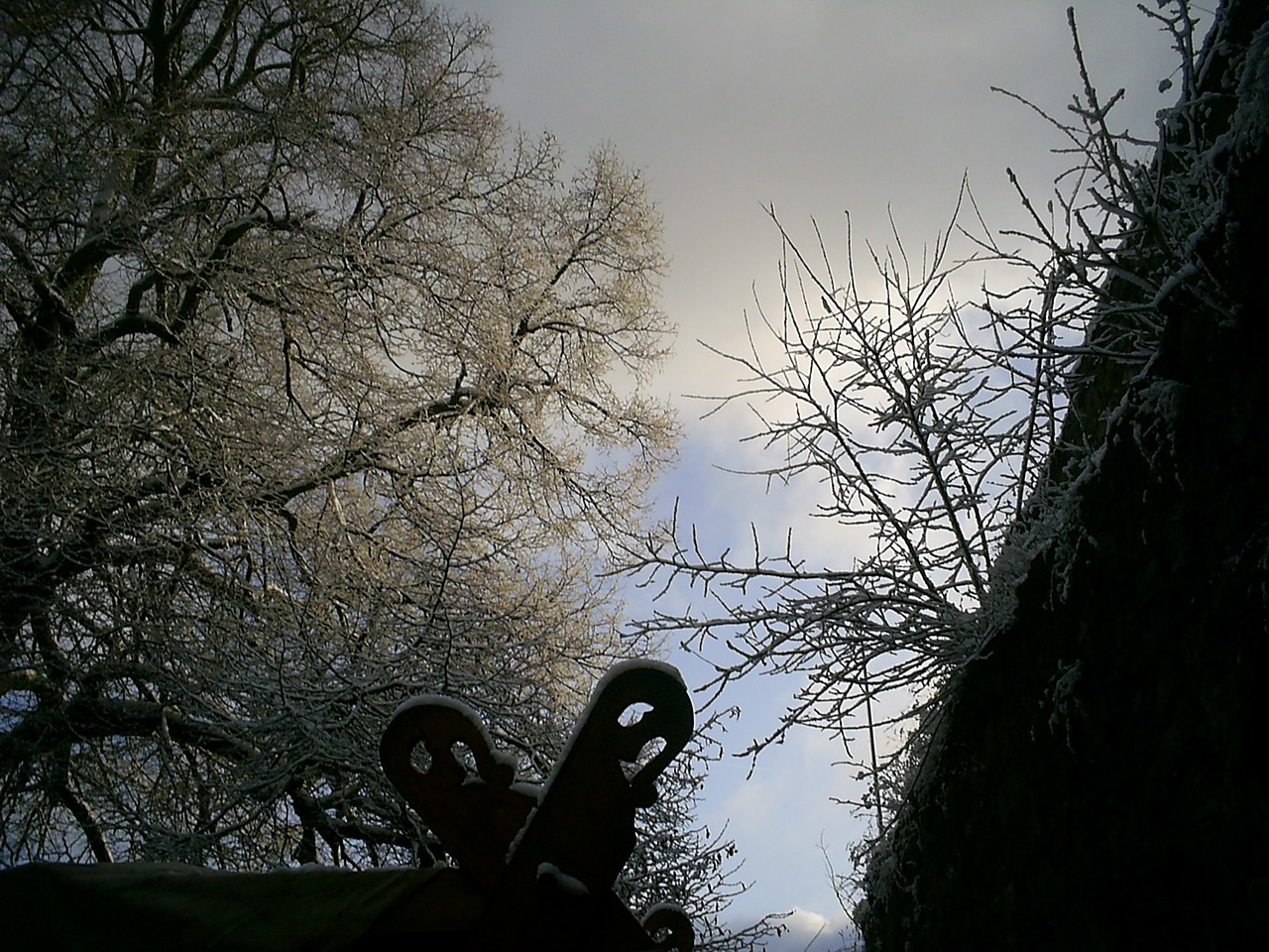 burg herzberg winter snow free photo