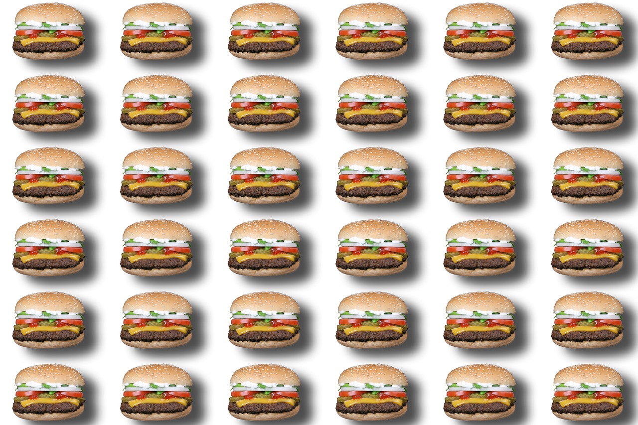 burger bun beef free photo