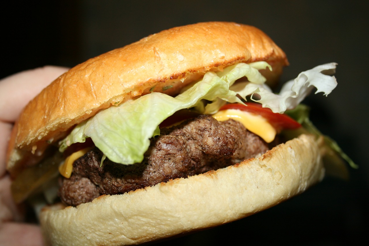 burger hamburger food free photo
