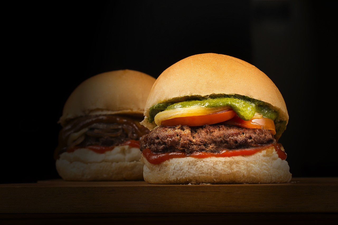 burger snack sandwich free photo