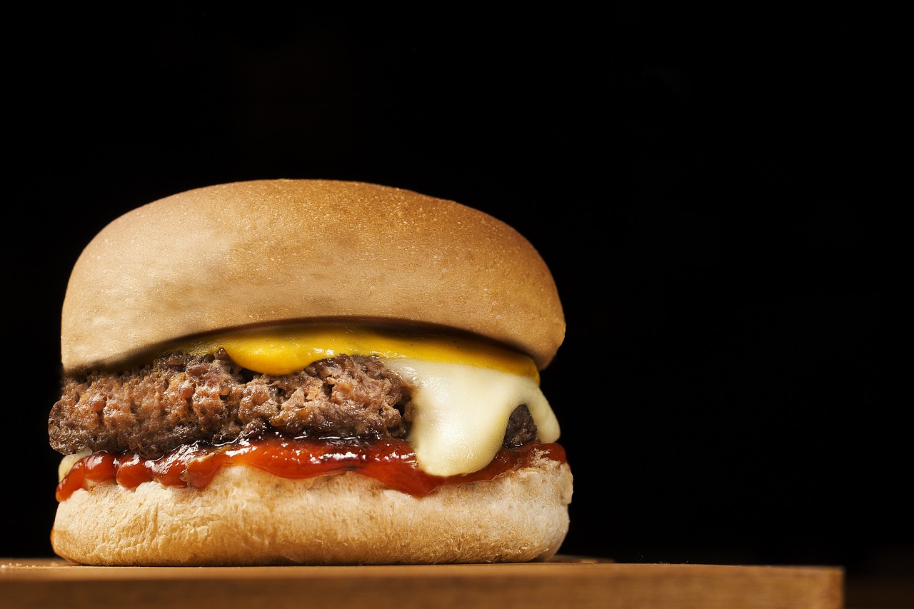 burger fast food sandwich free photo