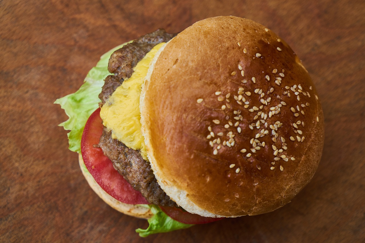 burger  bread  food free photo