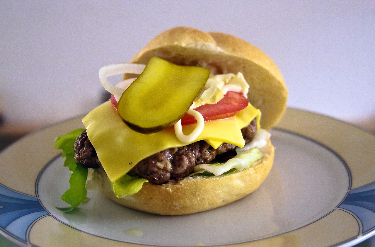 burger kaiser bun free photo
