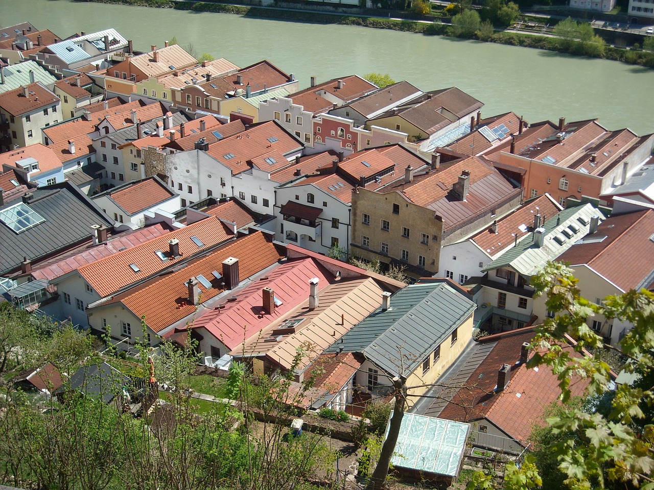 burghausen salzach middle ages free photo