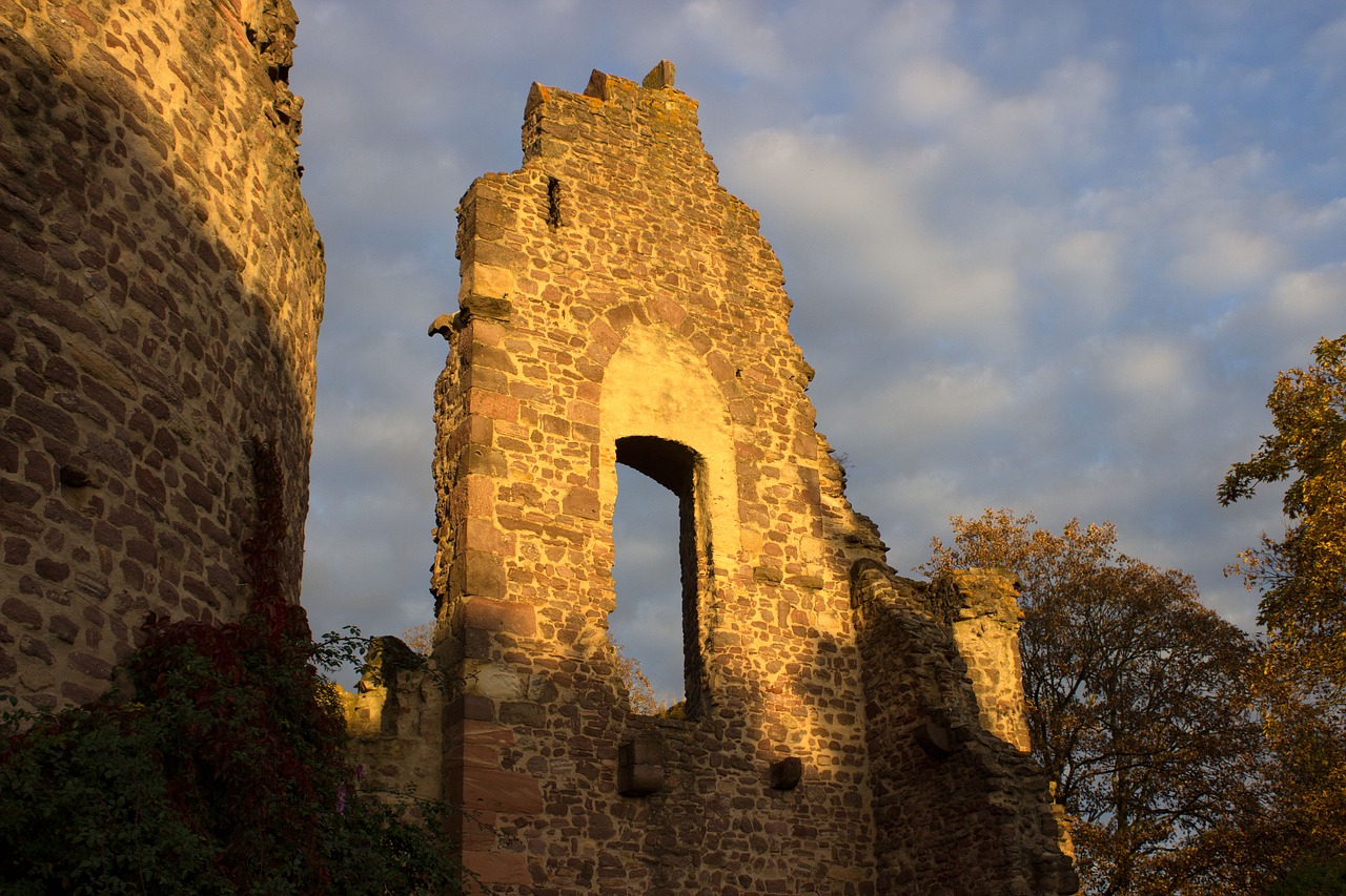 burgruine ruin masonry free photo