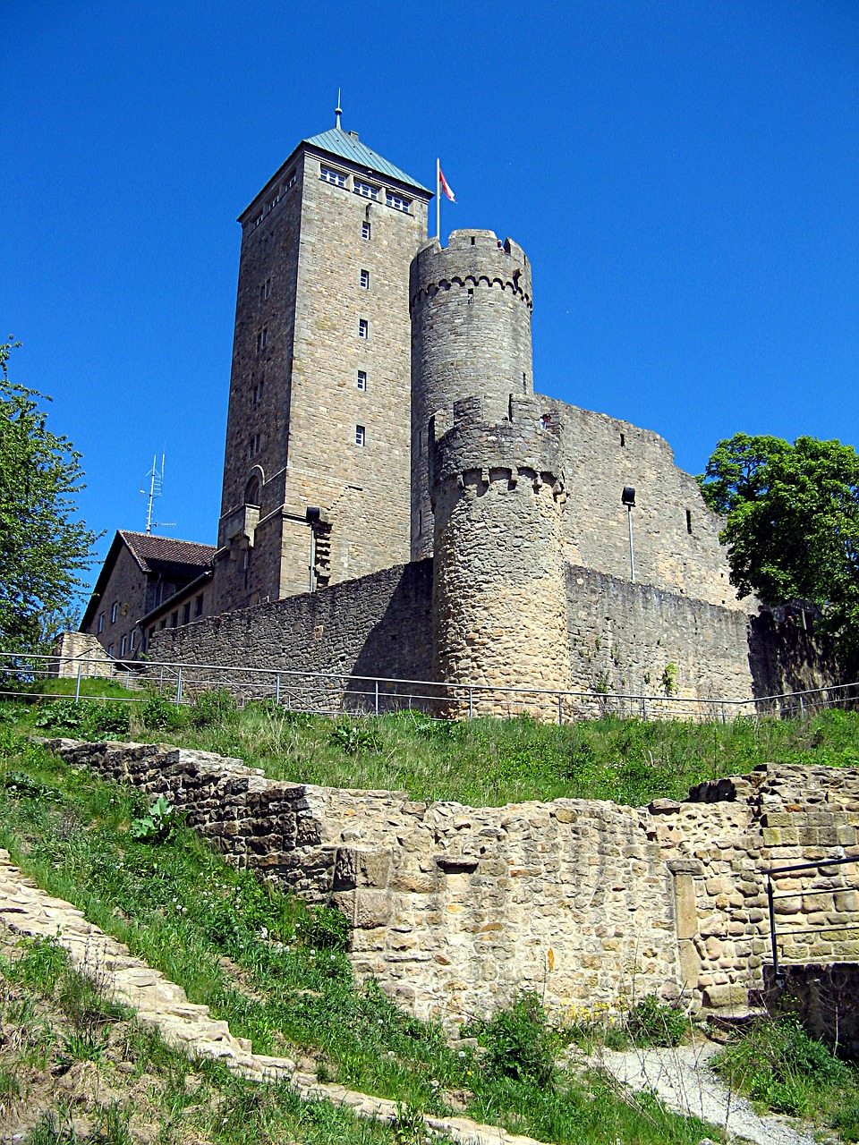 burgruine fortress middle ages free photo