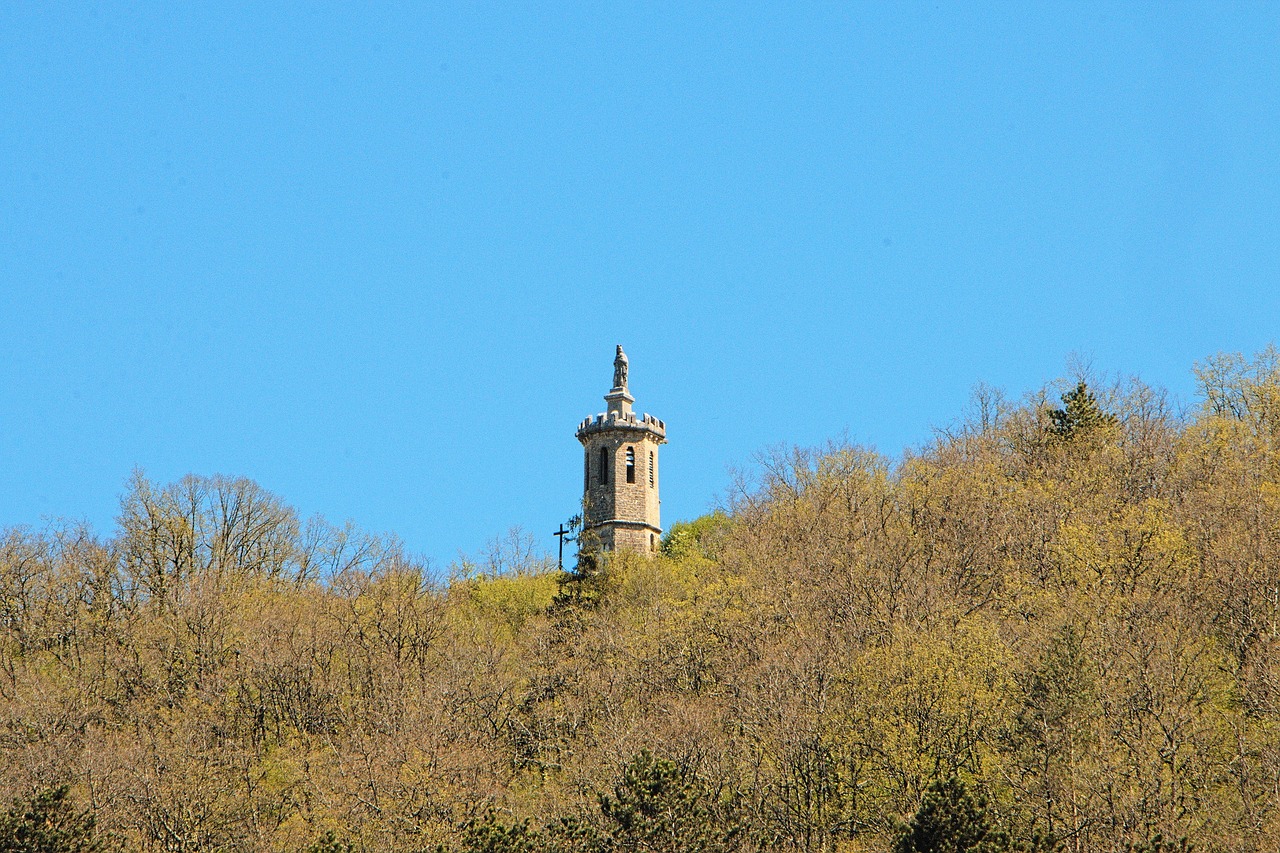 burgundy monument tower free photo