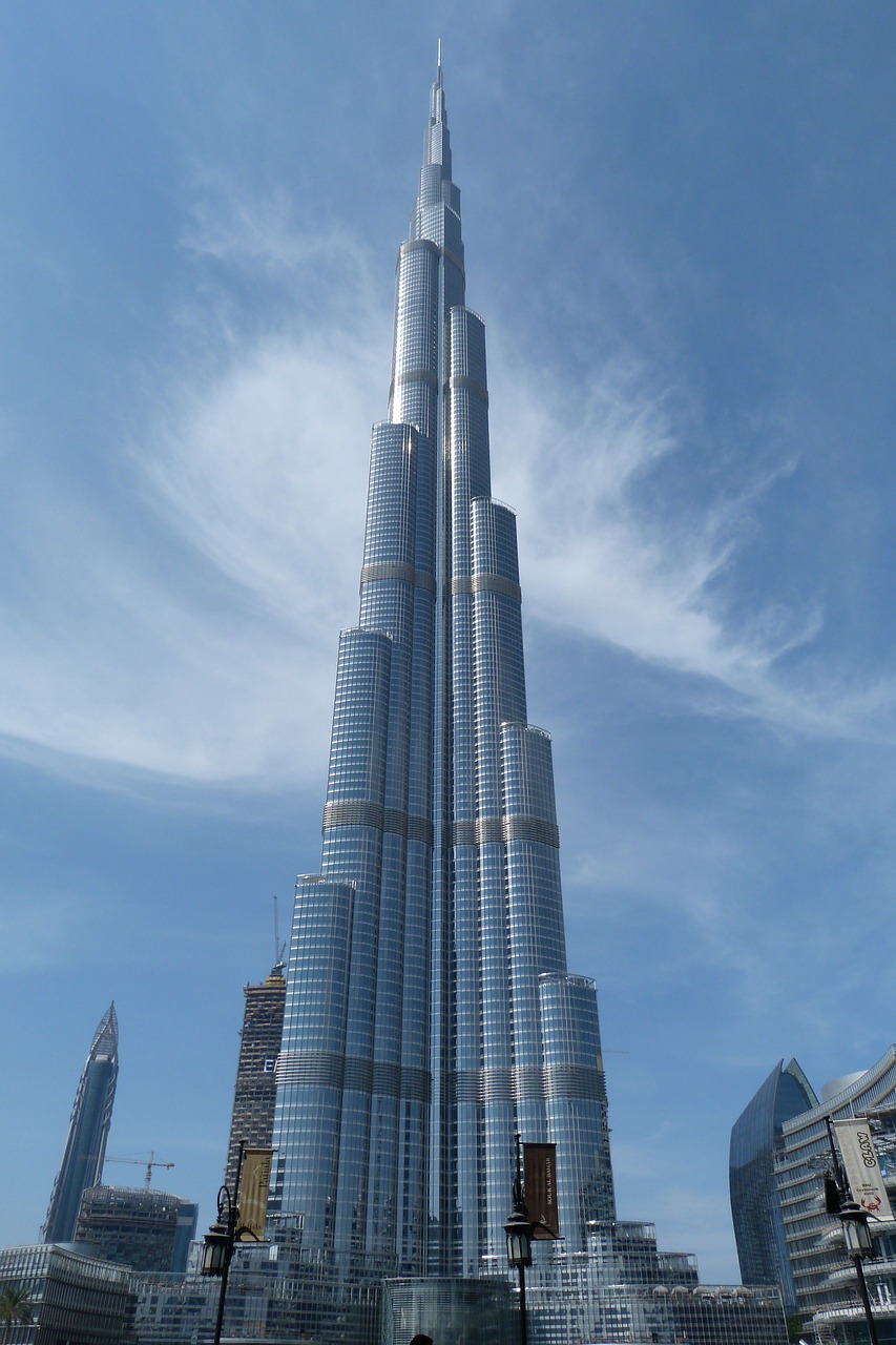 burj tower skyscraper free photo