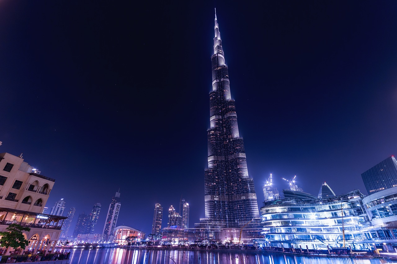 burj khalifa emirates dubai free photo