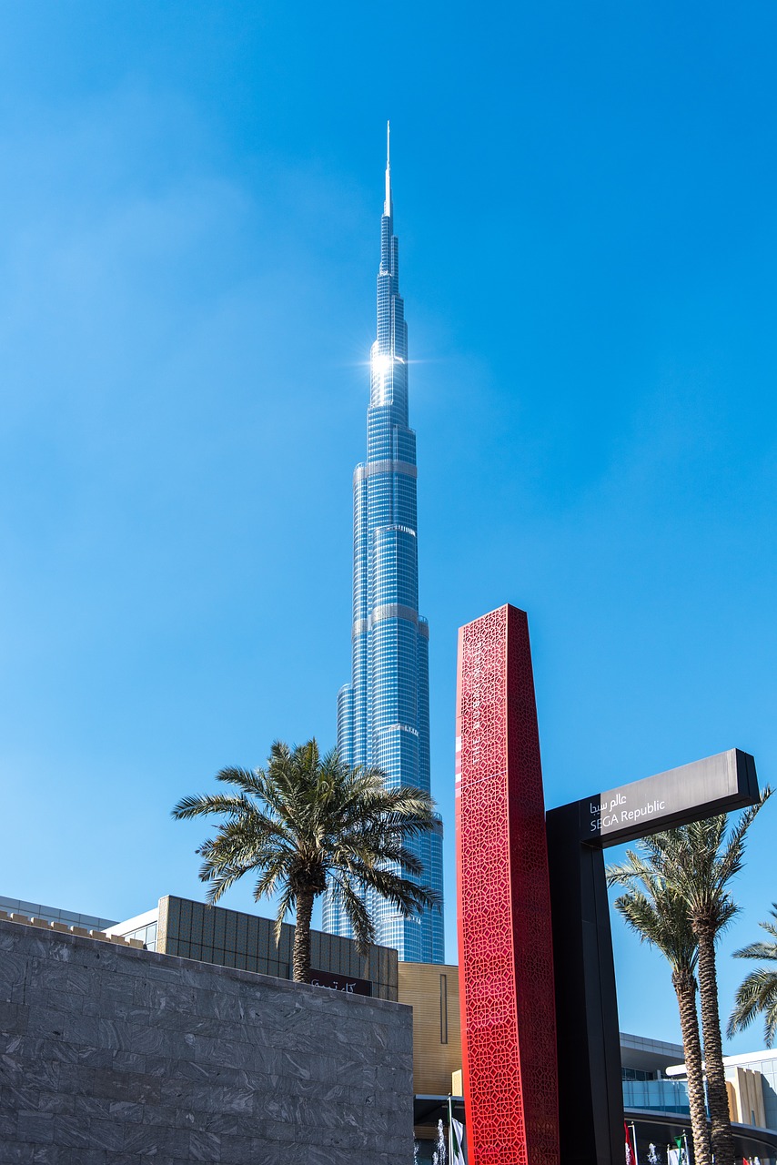 burj khalifa dubai modern free photo