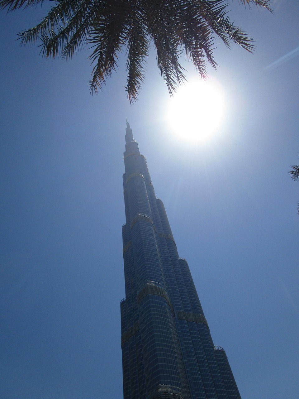 burj khalifa skyscraper dubai free photo