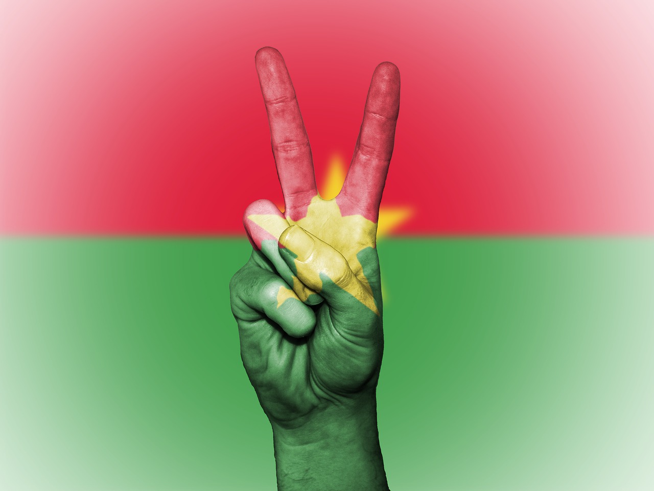 burkina faso flag peace free photo