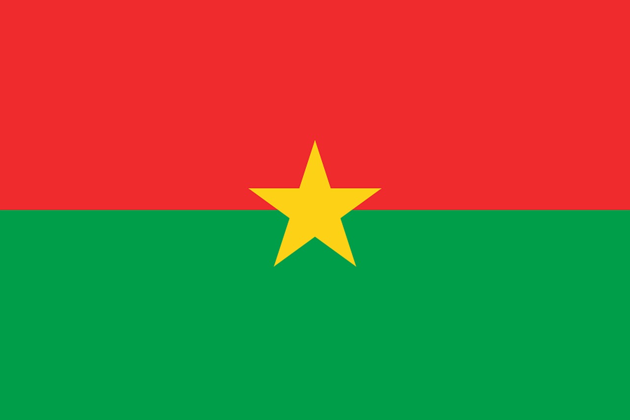 burkina faso flag land free photo