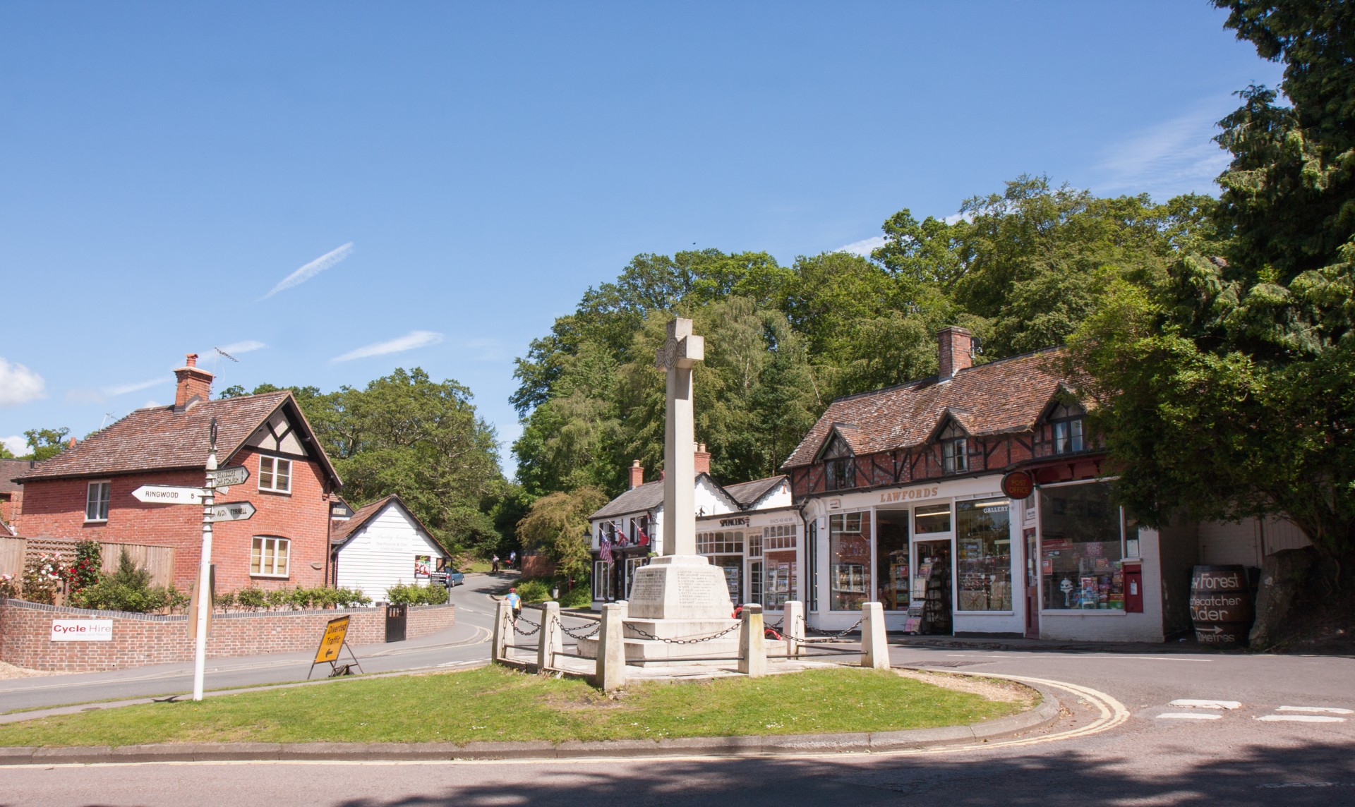 burley burley village new forest free photo