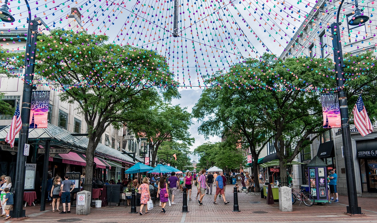 burlington vermont church street free photo