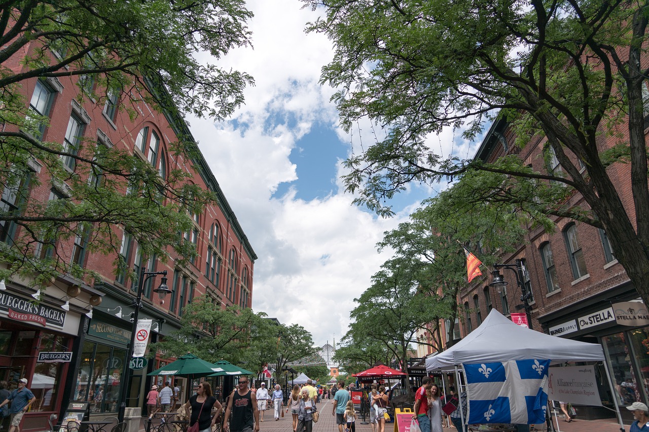 burlington vermont church street free photo