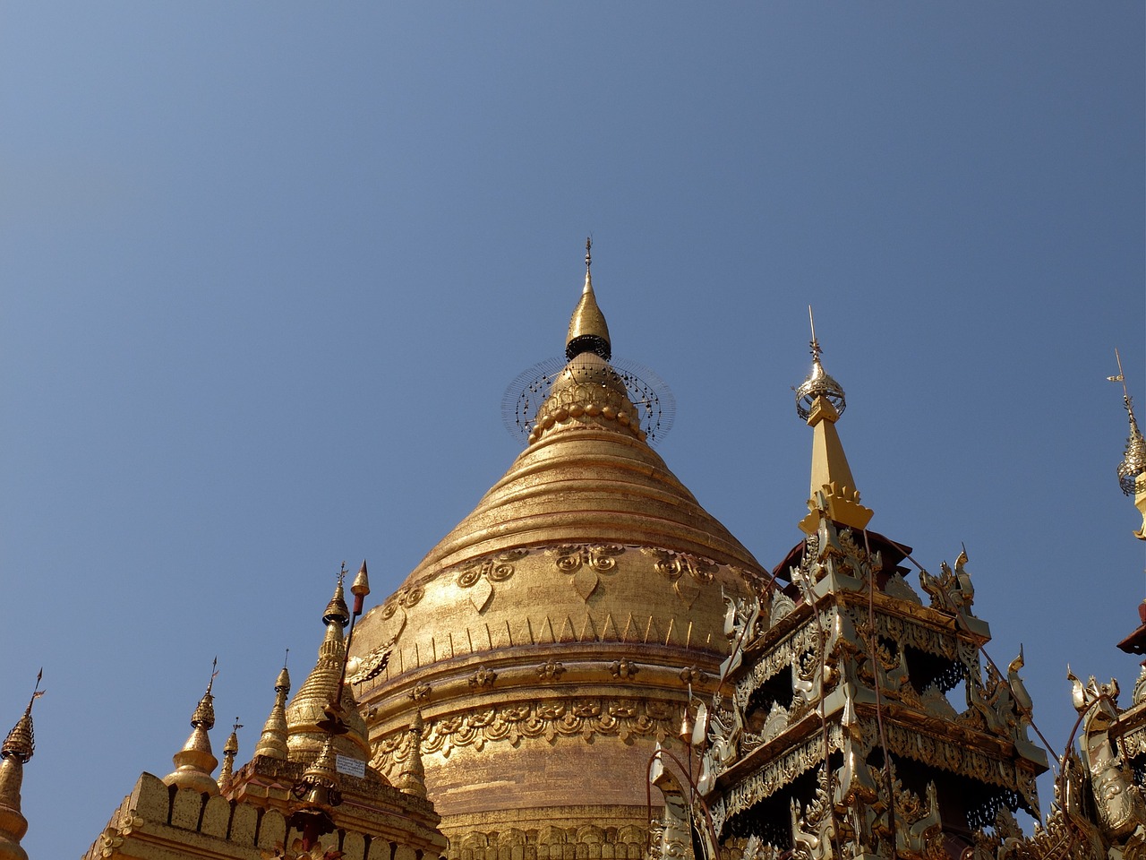 burma temple gold free photo