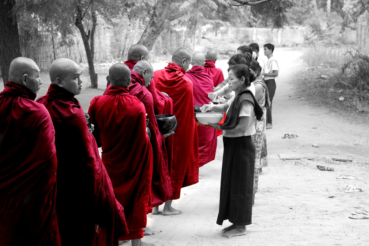 burma myanmar monk free photo