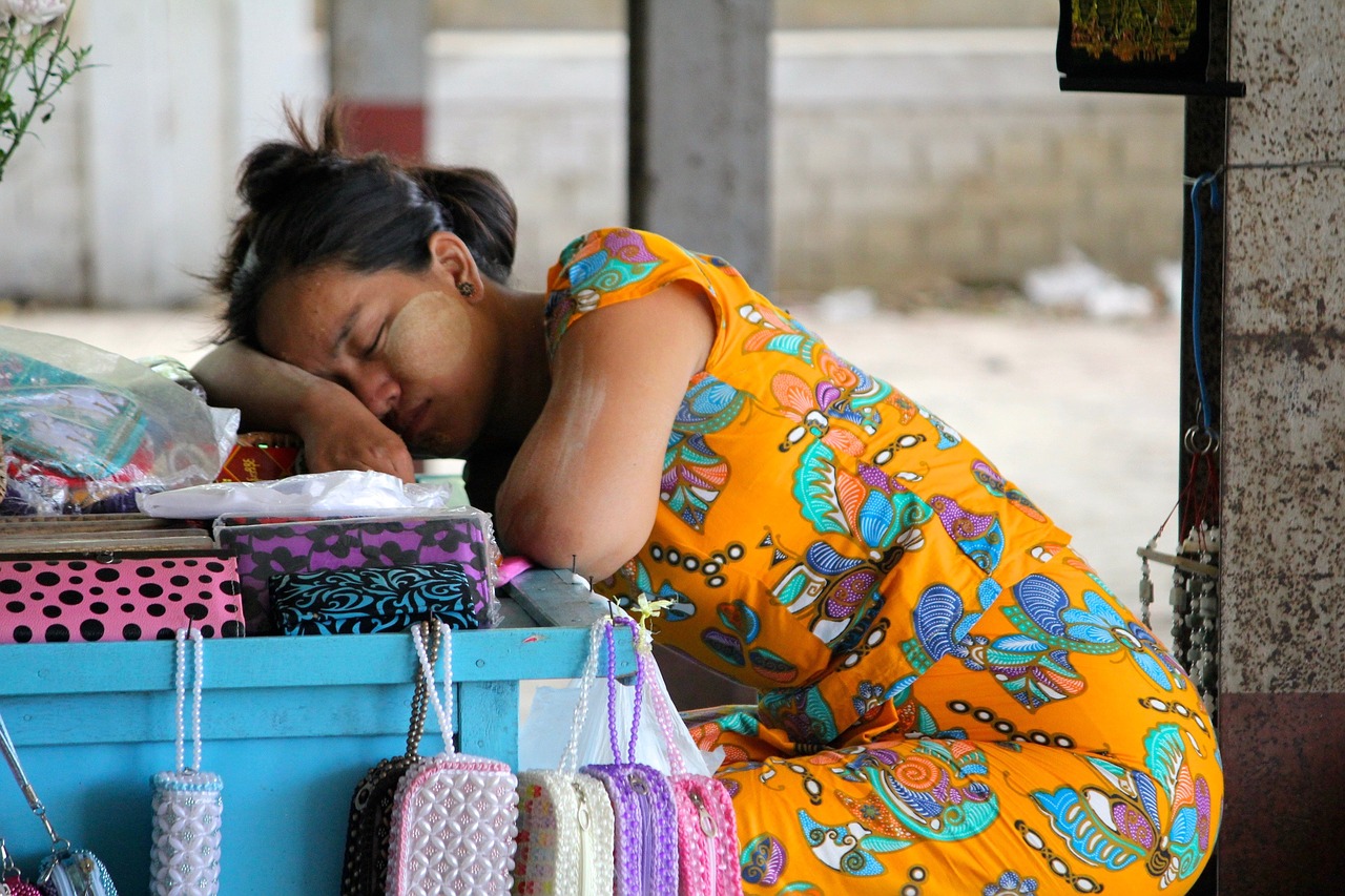 burma myanmar woman free photo