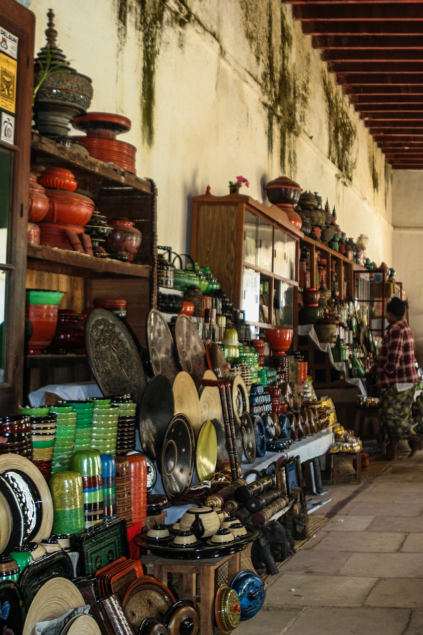 burma myanmar market free photo