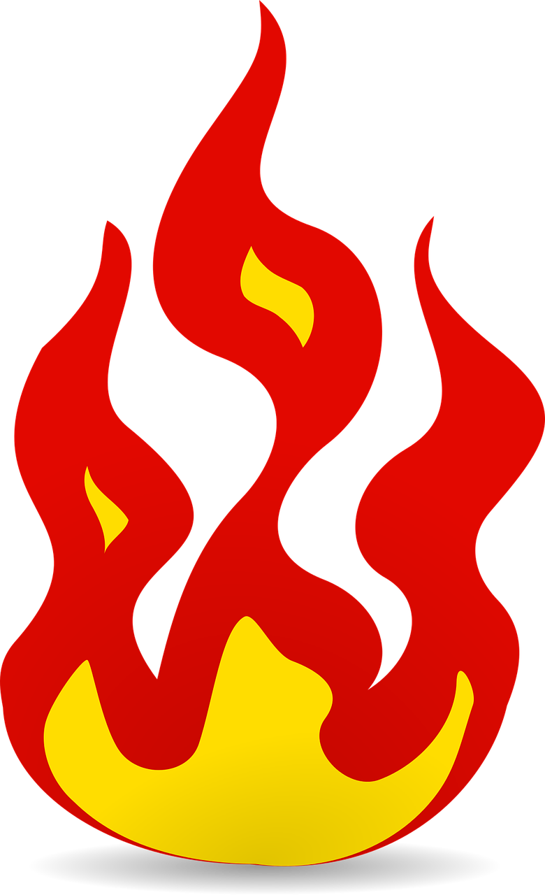 burn fire icons free photo