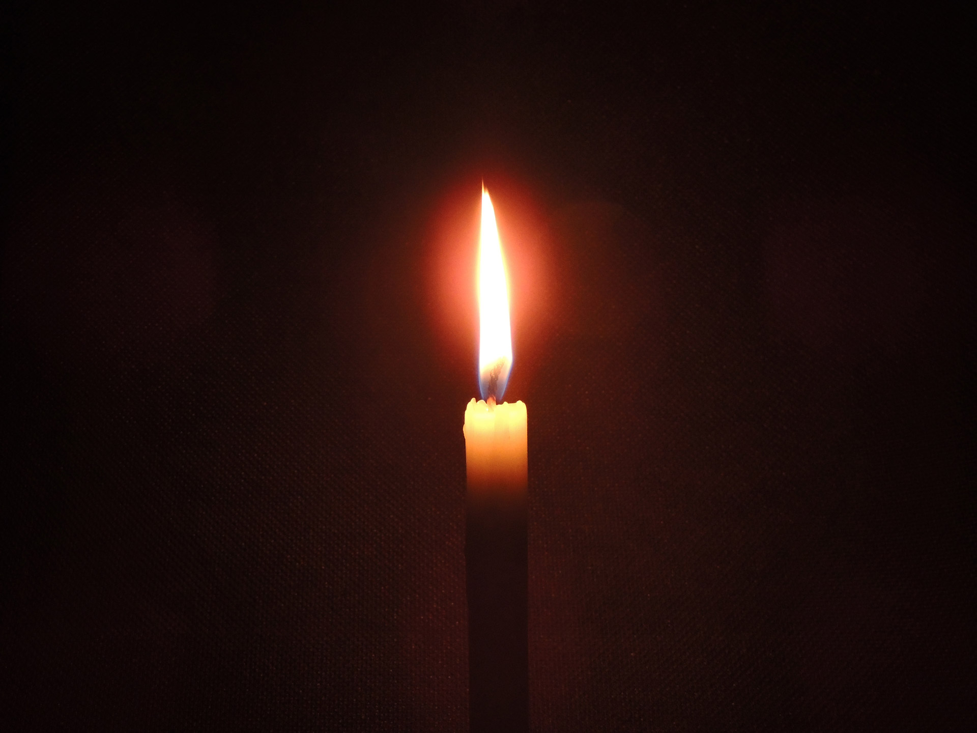 burning candle