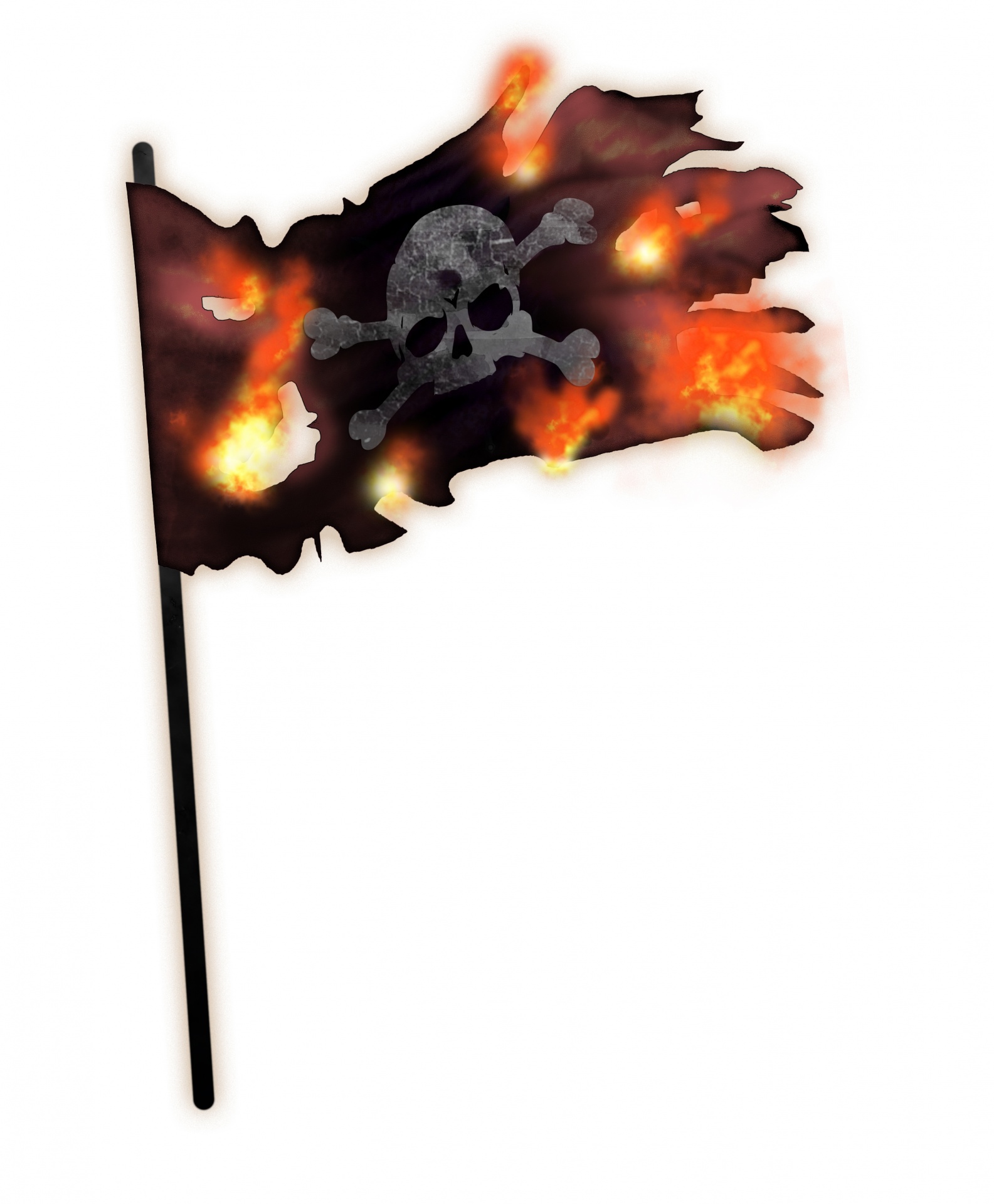 pirate pirate skull flag skull flag free photo