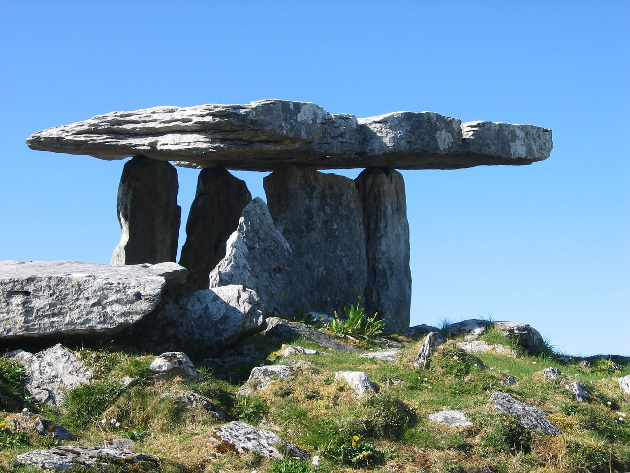 burren ireland dolmen free photo