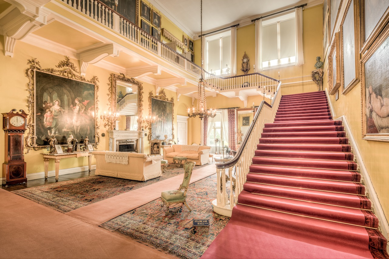 burton constable hall  interior  interiors free photo